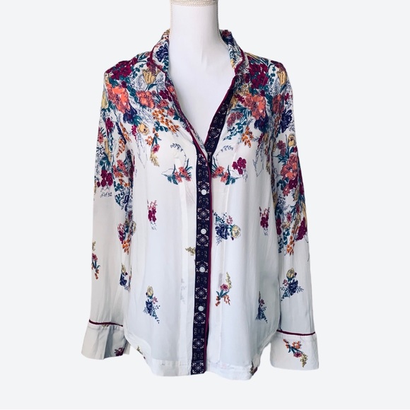 ANTHROPOLOGIE FLOREAT SWEET DREAMS BUTTON DOWN SHIRT - Picture 15 of 16